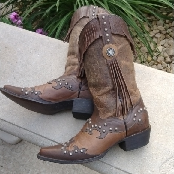 J.B. Dillon Goatskin Handcrafted Western Boots - Picture 12 of 16